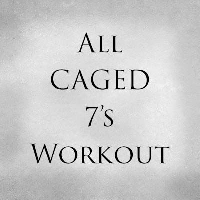 All CAGED 7's Workout