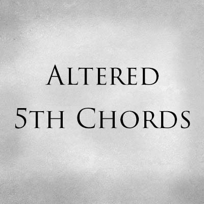 Altered 5th Chords