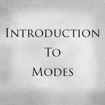 Introduction To Modes