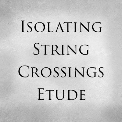 Isolating String Crossings Etude