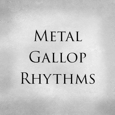 Metal Gallop Rhythms