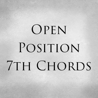 Open Position 7th Chords